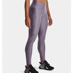 Легинсы спортивные Under Armour HeatGear No-Slip Waistband, размер XL, фиолетовый