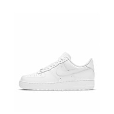 Кроссовки NIKE Air Force 1, полнота F (EU)/ на среднюю стопу, размер 5.5USW 3UK 36EU 35RU 22.5CM, triple white