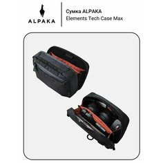 Несессер ALPAKA, 9.5х15.5х24 см, , черный