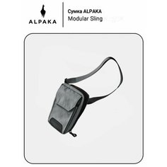 Сумка слинг ALPAKA, серый