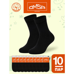Носки Omsa 10 пар, размер 31/34, , nero