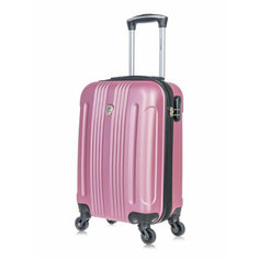 Чемодан Lcase Bangkok, 29 л, размер XS, розовое золото