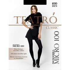 Колготки TEATRO Velvet, 100 den, размер 4, чёрный