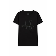 Футболка Armani Exchange, размер S, черный