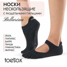 Носки ToeSox Bellarina, размер S, черный
