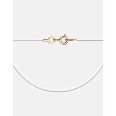 Колье DIALVI JEWELRY, серебро, 925 проба, длина 45 см., золотистый