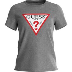 Футболка GUESS SS CN Original Tee, , размер L, серый