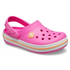 Сабо Crocs Crocband Clog, размер C7 US, electric pink/cantaloupe