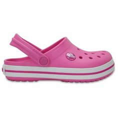 Сабо Crocs Crocband Clog, размер C13 US, party pink
