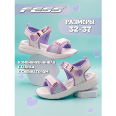 Сандалии FESS, размер 35, сиреневый