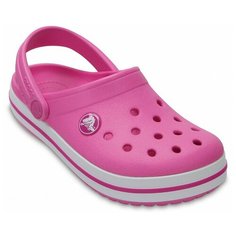 Сабо Crocs Crocband Clog, размер J2 US, party pink