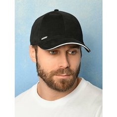 Бейсболка maxval для взрослых и детей, размер 57-59, черный