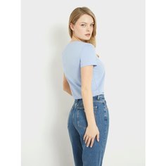 Футболка GUESS SS CN Original Tee, , размер M, синий
