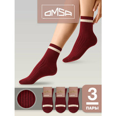 Носки Omsa OMSA COMFORT, комплект, 3 пары, размер 39/41, mosto