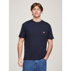 Футболка Tommy Jeans, размер L, темно-синий