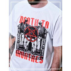 Футболка Death to Mortals, размер XL, белый