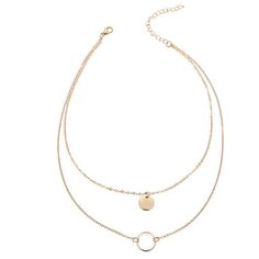 Колье WASABI jewell, длина 45 см, золотистый