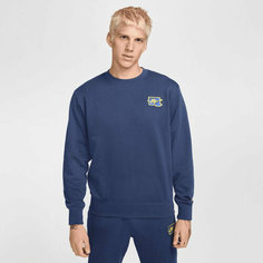 Свитшот NIKE Club French Terry Crew-Neck Sweatshirt, размер XL, , темно-синий