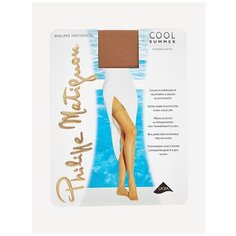 Чулки Philippe Matignon Cool Summer, 8 den, размер 4, playa nature