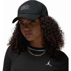 Бейсболка NIKE J CLUB CAP US CB FLT PATCH для взрослых и детей, размер S/M, черный
