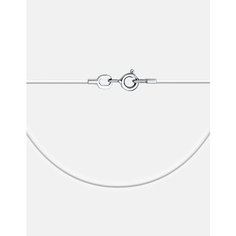 Колье DIALVI JEWELRY, серебро, 925 проба, длина 35 см., серебристый