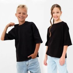 Футболка Minaku, размер 146, черный