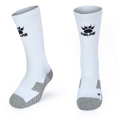 Носки Kelme, размер L, белый/серый