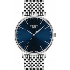 Наручные часы TISSOT T-Classic, синий/серебристый
