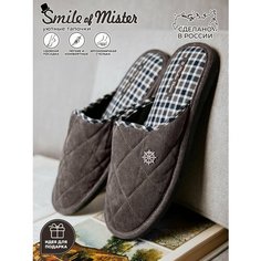 Тапочки Smile of Mister Кэжуал, размер 44, коричневый