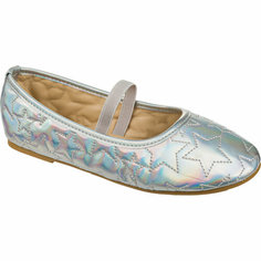 Лодочки Mursu, размер 28, , серебряный