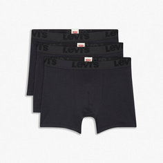 Трусы Levis, комплект из 3 шт., размер XXL, черный Levis®