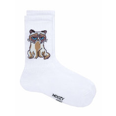 Носки MOGZY, размер 36-40, белый/бежевый