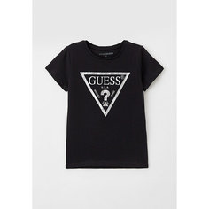 Футболка GUESS, размер 12 лет, черный
