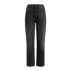 Джинсы мом GUESS, размер 32, черный