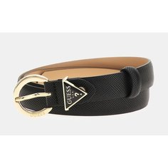 Ремень GUESS для женщин, размер S, черный