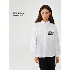 Школьная блуза Acoola, размер 128, белый