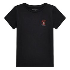 Футболка GUESS SS T-shirt, , размер 10 лет, черный