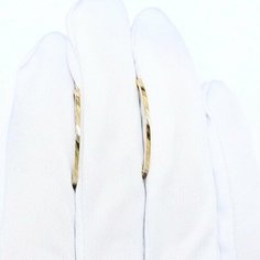 Серьги конго Diamant online, красное золото, 585 проба, размер 20 мм
