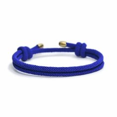 Плетеный браслет, 1 шт., синий Accessories Shop 17th