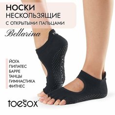 Носки ToeSox Bellarina, размер S, черный