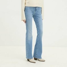 Джинсы клеш GUESS, размер W26/L32, синий, голубой