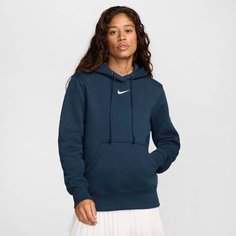Худи спортивное NIKE Sportswear Phoenix Fleece, размер S, , темно-синий