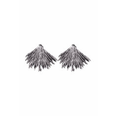 Серьги клипсы OTOKODESIGN, серебристый