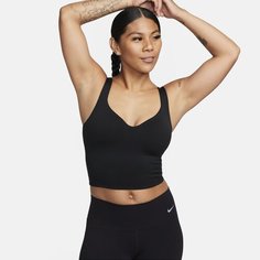 Топ NIKE Alate, размер L, черный