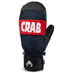 Варежки CRAB GRAB для взрослых и детей, размер INT:L, красный, синий, черный