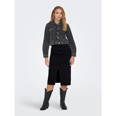 Юбка Only, размер S, black/washed black