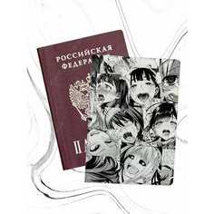 Обложка для паспорта , бежевый Jojo Print