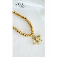 Колье ( Verba ), длина 50 см, золотистый