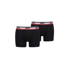 Трусы Levis, комплект из 2 шт., размер S, черный Levis®