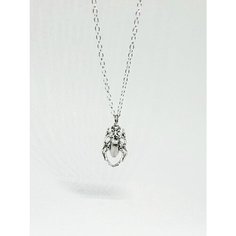 Колье ( Verba ), длина 45 см, серебряный